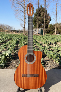 <span class=keywords><strong>Guitarra</strong></span> Clásica Eléctrica Cutaway de la Marca China Aiersi, <span class=keywords><strong>Precio</strong></span> Económico al por Mayor, <span class=keywords><strong>Guitarra</strong></span> <span class=keywords><strong>Española</strong></span> Hecha a Mano con Madera de Caoba Vintage - Product Image 6