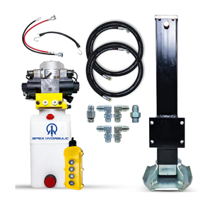 Cilindro Idraulico per Carichi Pesanti da 6 Tonnellate, Alesaggio 60 mm e Diametro 40 mm, Kit Singolo per Martinetto Idraulico per Rimorchio Ribaltabile - Product Image 1