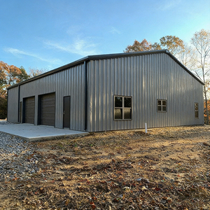 Edificio prefabricado Granja de vacas Casa lechera Granero Pre Fab Edificio Piggery Casa Cobertizo agrícola con ventana - Product Image 1