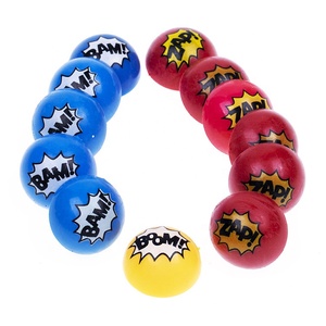 Ballons rebondissants en caoutchouc en gros, logo personnalisé, 2,5 cm, 3,2 cm, 4,5 cm - Product Image 3