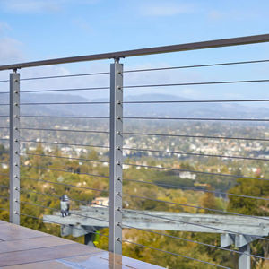 2023 Dernière rampe de câble pour Patios <span class=keywords><strong>Terrasse</strong></span> 5mm Câble S.S304 316 Finition de surface miroir brossé - Product Image 5