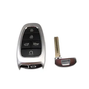 现代图森索纳塔圣达菲帕利萨德智能遥控车钥匙，带5个按钮