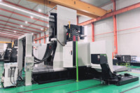 Centre d'usinage horizontal et de fraisage GUOSHENG DBM110, machines et outils CNC, centre d'usinage robuste pour le métal