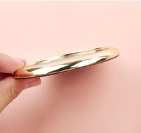Sous-verres ronds en métal de haute qualité avec logo personnalisé, faible MOQ, promotionnels