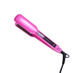 Excellent Good Quality Private Label Flat Iron Titanium MCH Heat 450 Temp Curling Salon Ceramic Portable Hair Straightener