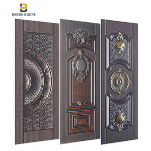 Lámina de Acero <span class=keywords><strong>para</strong></span> Puertas, Panel Estampado en Frío, Placa Moldeada <span class=keywords><strong>para</strong></span> Casas, Moldura Metálica Exterior <span class=keywords><strong>para</strong></span> Puertas, Revestimiento Interior - Product Image 6