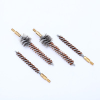 Kit de nettoyage 16 pièces : Tiges en laiton et brosses en bronze phosphoreux pour l'entretien des tubes de sports de plein air – Étui à outils de précision professionnel