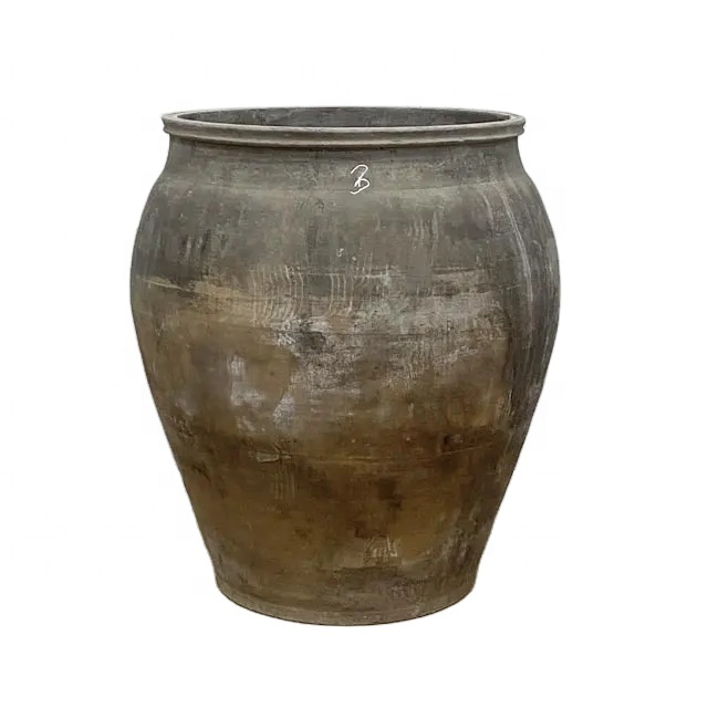 antique pot limestone old