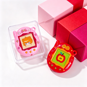 Porte-clés rotatif personnalisé <span class=keywords><strong>Tamagotchi</strong></span> Beat Game Console en acrylique, motif dessin animé, mignon, pour sac ou téléphone - Product Image 3