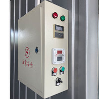 Four de polymérisation électrostatique électrique Système de polymérisation par revêtement en poudre Four machine pour revêtement métallique Jantes de voiture