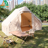 Tente de camping gonflable, pour 3 à 4 personnes, extérieur, prêt à l'emploi, livraison rapide