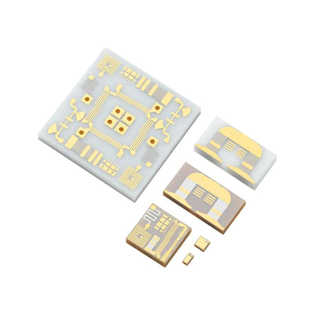 Ceramic Substrate PCB Manufacturing Factory Supply Al2O3 AlN Si3N4 Ceramic Base Printed Circuit Boards Fabrication With Gerber