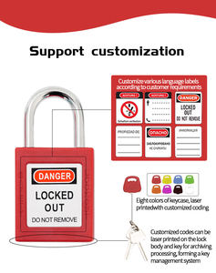 <span class=keywords><strong>Cadenas</strong></span> Master Lock <span class=keywords><strong>avec</strong></span> clés identiques, <span class=keywords><strong>cadenas</strong></span> de sécurité à bas prix, dispositif de verrouillage en plastique, <span class=keywords><strong>clé</strong></span> en acier - Product Image 6