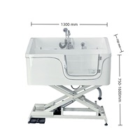 Baignoire SPA pour animaux de compagnie (chats et chiens) avec lumière colorée et fonctions de bain au lait, modèle 2026.2.7