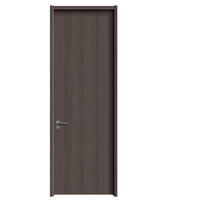 Ensemble de portes acoustiques personnalisées pour hôtel, porte en bois à double arrêt avec cadre pour les Philippines, la Malaisie et l'Indonésie