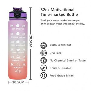 ขวดน้ำพลาสติกปลอดสาร BPA สำหรับขายส่ง ขวดน้ำพลาสติกแบบดื่มได้โดยตรง เหมาะสำหรับการเดินทาง - Product Image 3