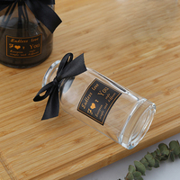 Meilleur prix 250ml Bouteilles et emballage de diffuseur de roseaux noirs vides de luxe personnalisés