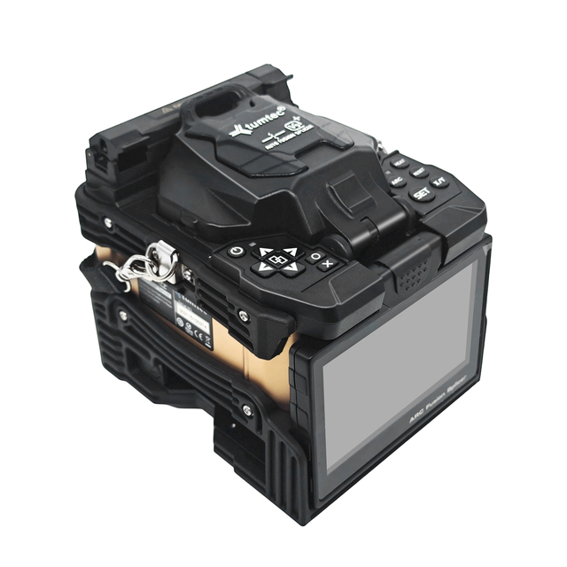 Tumtec V9+  Fiber Fusion Splicer High Precision FTTH Tool Kit Fast Core Alignment Stable Optical Cable Splicing