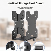 Support pour petit boîtier d'ordinateur, panneau VESA, support pour boîtier d'ordinateur, suspendu, portable, support pour mini PC