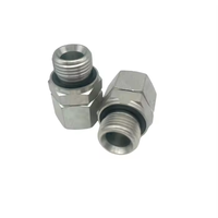 Adaptateur hydraulique droit de haute qualité Zhuji Supplier, 2MC métrique mâle avec joint captive vers 24 métrique femelle à siège conique