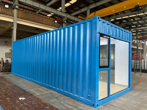 2025 Good Price Outdoor Prefabricated <strong>Security</strong> Portable Toilet Modular Smoking Room Tea House Collapsible Food Booth <strong>Container</strong> - Product Image 3