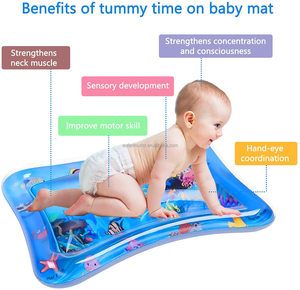 Esterilla de agua inflable para bebés, colchoneta gruesa para todas las estaciones, actividades de desarrollo temprano, juegos de agua - Product Image 4