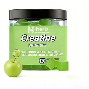 Gomitas de Creatina Monohidrato para Nutrición Deportiva, Marca Privada OEM/ODM, 120 Unidades, Pre-Entrenamiento, Crecimiento Muscular, Gestión de Energía, Adultos - Product Image 1