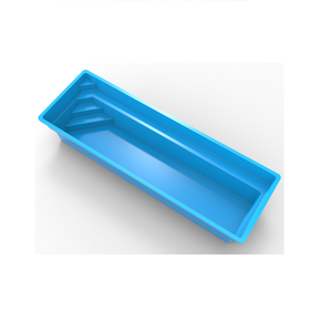 Vente en gros usine – Baignoire de thérapie par immersion froide <span class=keywords><strong>rectangulaire</strong></span> en fibre de verre préfabriquée, petite, 5 personnes, écologique, antidérapante, marque Jinde - Product Image 6