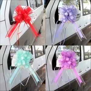 ริบบิ้นพลาสติก PP สีสันสดใสแบบด้าน สำหรับตกแต่งของขวัญวันหยุดและคริสต์มาส - Product Image 2