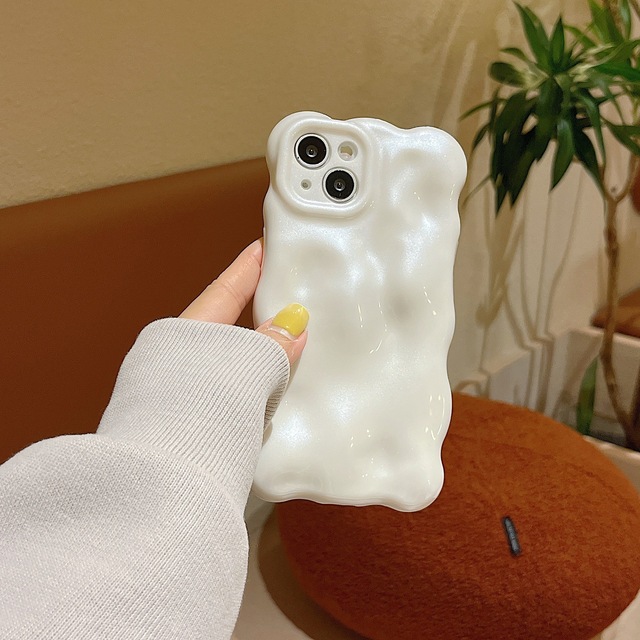 2024 Factory Direct Luxury Wave Mirror TPU Case for iPhone 13 14 15 Pro Max Convenient Access From Applicable Devices