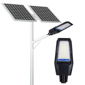 Döküm alüminyum 30w 50w 100w 150w ayrılmış led güneş enerjili sokak ışığı