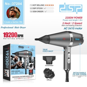 Secador de Pelo Profesional Dsp con Motor AC 5410 de Alta Velocidad para Uso Doméstico - Product Image 5