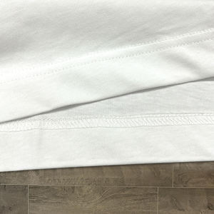 T-shirts à épaules tombantes en coton 100% de haute qualité, streetwear, t-shirt oversize, t-shirt blanc uni épais et ample - Product Image 4