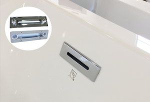 Baignoires profondes en plastique acrylique de 70 pouces pour adultes - Product Image 5