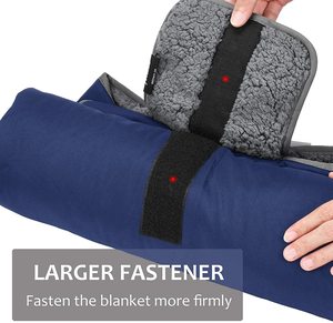Coperta impermeabile Sherpa pile stadio antivento tappetino per viaggiare campeggio trekking <span class=keywords><strong>calcio</strong></span> - Product Image 4