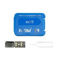 Rsim19 telefono cellulare Turbo sim per iPhone 15 IOS 17 R-sim 19 sblocco per iphone 6-15 Pro Max Rsim QPE IOS 17 Heicard MKSD Rsim