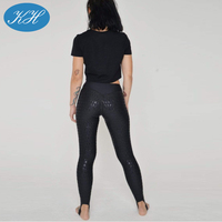 Vêtements de pole dance, leggings de pole dance personnalisés avec motif en silicone, pantalon de pole dance collant