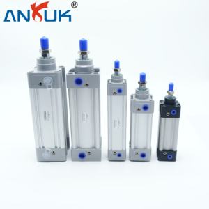 Cylindre pneumatique de type DNC standard à double effet avec remplacement direct du coussin réglable pour Airtac SMC - Product Image 4