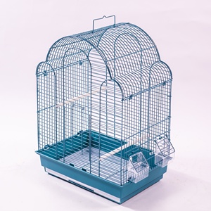 Vente en gros de cages à oiseaux portables de haute qualité pour la maison, petite cage à oiseaux en acier inoxydable - Product Image 4