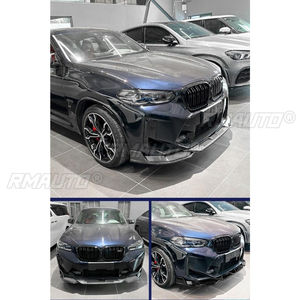 Para BMW X3M X4M F97 F98 LCI 2022+ Kit de carrocería con difusor y protector de parachoques delantero, accesorios para coche - Product Image 4