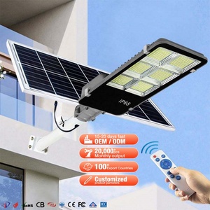 ZY Aluminum Led Solar DC 6V Road <strong>Lifepo4</strong> <strong>Battery</strong> IP65 Waterproof Outdoor 100W 200W 300W Street Light - Product Image 1