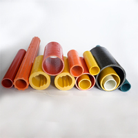 Perfiles Pultruidos de FRP de 30 mm de Diámetro, Tubo Redondo de Fibra de Vidrio, Resistente y Duradero