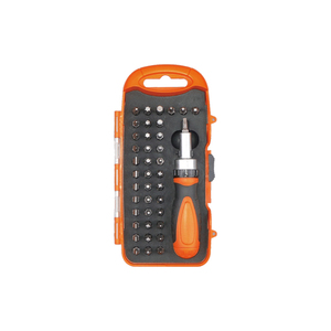 Juego de 65 piezas de llaves de carraca nuevas, herramienta manual, juego de puntas de destornillador Torx múltiples y puntas planas - Product Image 5