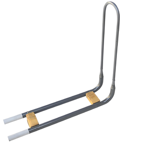 Riscaldatore MoSi2 Tipo 1800 per Sinterizzazione di Cristalli di Zaffiro e Utensili per Materiali Avanzati con Campo Termico Stabile e Doppia Curvatura a L - Product Image 2