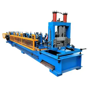 Fully Automatic Cold Steel Strip Profile Used C Z Purlin Roll Forming machine