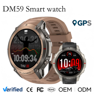 <span class=keywords><strong>Reloj</strong></span> Inteligente DM59 GPS 2026 con Pantalla AMOLED de 1.43 Pulgadas, Mapa Fuera de Línea, Resistente al Agua 5ATM, Cuerpo Metálico de Doble Color, Relojes Inteligentes para Hombre - Product Image 2