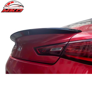 เหมาะสำหรับ Infiniti Q60 2017-2022 สปอยเลอร์ท้ายทรง X ลายคาร์บอนไฟเบอร์ - Product Image 2