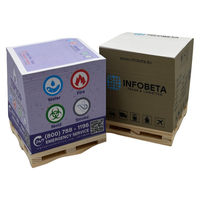 Vente en gros 9*9cm 500 pages couleur bloc imprimé cube de notes autocollantes bloc-notes cube de papier bloc-notes personnalisé cube de bloc-notes avec image