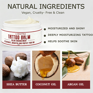 Offre Spéciale tatouage personnalisé après soin tatouage à base de plantes après soin baume apaisant hydratant crème de tatouage pour améliorer la couleur - Product Image 4