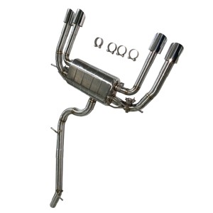 Sistema <span class=keywords><strong>de</strong></span> <span class=keywords><strong>Escape</strong></span> Catback GFC con Válvula Eléctrica para Seat Cupra Ateca 2.0T 2020, Fabricado con <span class=keywords><strong>Tubo</strong></span> SUS304 - Product Image 6